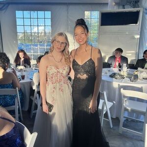 Elegant Black Lace Gown